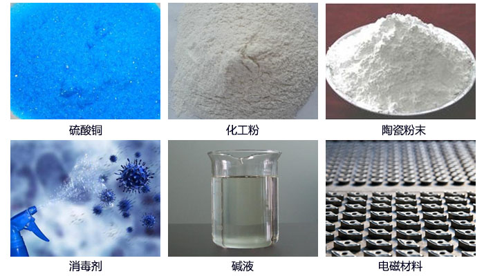 塑料防腐蝕振動篩結構介紹：束環(huán)，網架，振動電機，底筒，出料口，進料口等。